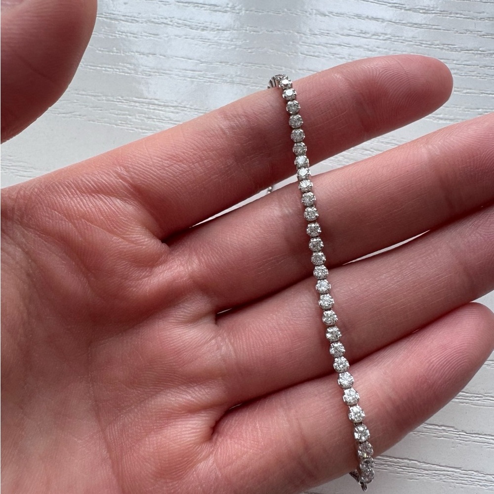 Authentic Pandora adjustable tennis bracelet